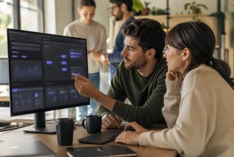 Desarrollo de una solución a medida con inteligencia artificial integrada.